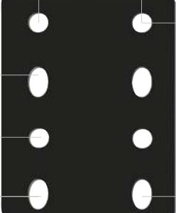 Accessoires et boulonneries / plaques de rehausse BOULONS POUR CHAPES Rulquin 1TR003480