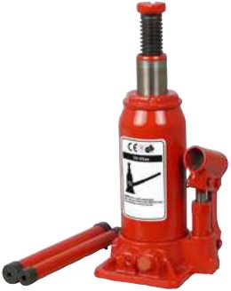 Crics & pompes — Cric bouteille 5 000 kg. Hauteur de levage : 200 à 405 mm Rulquin 1TR003514