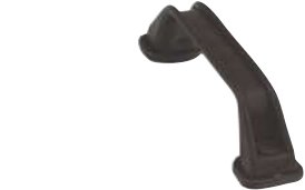Poignées de basculement — Poignée de tirage Noire. 175 x 30 x 40 mm. Entraxe : 145 mm Rulquin 1TR003673