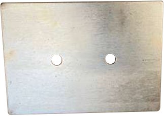 Accessoires — Platine renfort 175 x 125 mm entraxe 60 mm Rulquin 1TR003683