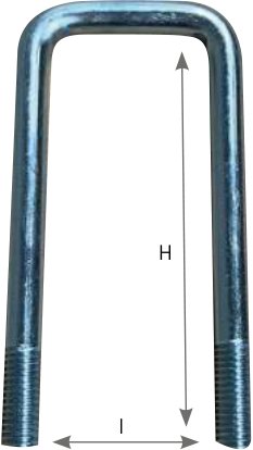 Brides — Bride tube haut carré Rulquin 1TR003701