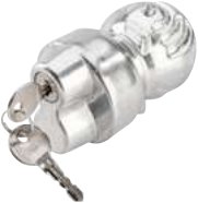 Antivols pour remorque non attelée — Ø 50 mm. Se loge dans l’emplacement de la rotule Rulquin 1TR003732