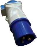 Fiches/prises CEE17 — Adaptateur fiche mâle CEE Rulquin 1TR003744