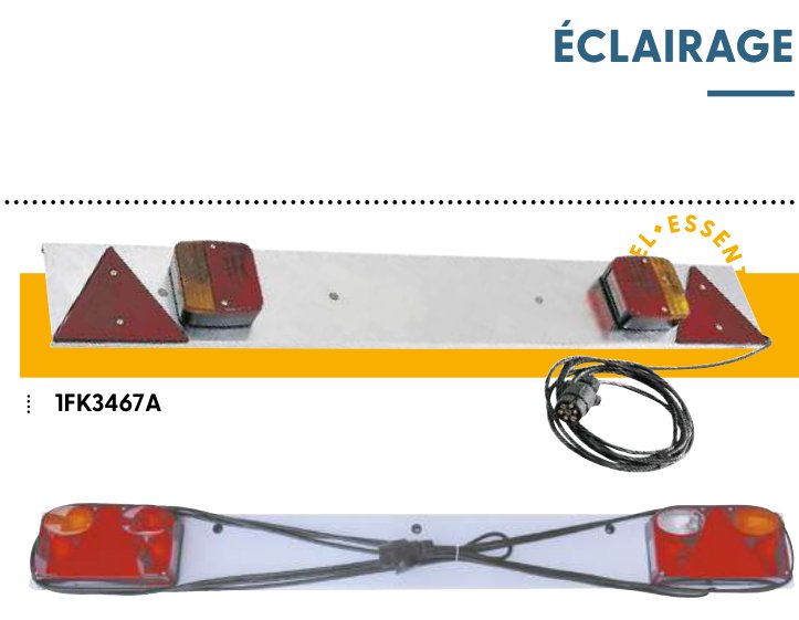 Rampes de feux Rulquin 1TR003862