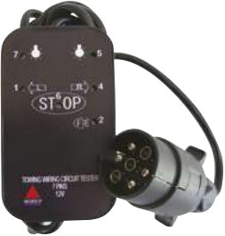 Testeurs et contrôleurs — Testeur d’attelage 7 broches. 12 V Rulquin 1TR003910