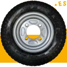Roues complètes 8 et 10 pouces — Ø central : 85 mm Rulquin 1TR004047