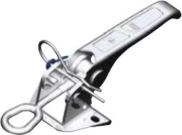 Poignées de basculement — Poignée de basculement. L. 242 x l. 90 x H. 90 mm. Entraxe : 67 mm. Capacité : 1 100 kg Rulquin 1TR004125
