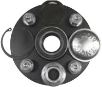 Moyeux complets non freinés : 450 / 500 / 600 / 750 kg Rulquin FFK0652AB