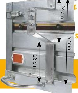 Porte roue latéral Rulquin FFK6670