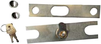 Antivols de roue — Antivol pour porte-roue de secours. 4 trous 130 Rulquin FFLT800589