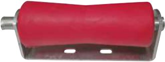 Diabolo et galet rouge & noir — Ensemble diabolo 250 x 70 x 90 mm. Poids : 1,8 kg Rulquin FFM09051