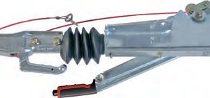 Commande de freinage type 60 S/2 — Version haut, bielle non réglable, tête montée rotule, freins compatibles 1636G / 1637, commande AK 160 AL-KO 249367