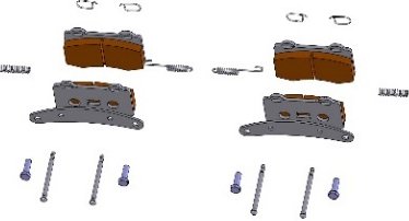 Jeu de mâchoires de frein Ø284 WAP 8101259