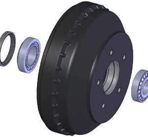 Tambour de frein W 235 RS 230×50 jusqu&rsquo;à 02/2017 avec roulements 30206/32008 X, 5xØ112 WAP 8101671