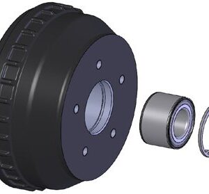 Tambour de frein W 205 RS 200×50 avec roulement compact étanche, 4xØ98 WAP 8101722