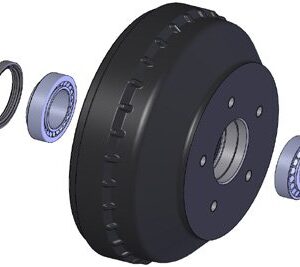 Tambour de frein W 235 RS 230×50 à partir de 03/2017 avec roulements 30206/32008 X, 5xØ112 WAP 8101738