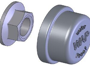 Bouchon de moyeu WAG 135 B/150 B/BS, M24x1,5, Ø64 WAP 8308801