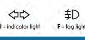 Feu arrière 6 fonctions LED Multifunctional rear lamps OTR WAS 2105 P OTR