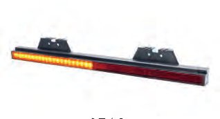 Feu arrière 3 fonctions LED W260 stop, feux-position WAS 2346