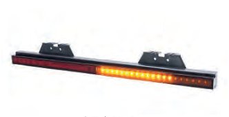 Feu arrière 3 fonctions LED W260 clignotant, stop, feux-position WAS 2346DD