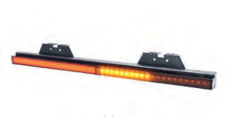 Feu arrière 3 fonctions LED W260 clignotant, stop, feux-position WAS 2348DD