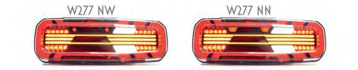 Feu arrière 5 fonctions LED W277DD LINE droit WAS7 2372 DD P WAS7