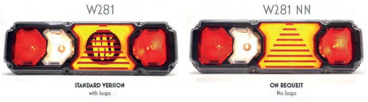 Feu arrière 6 fonctions LED W281 droit WAS7 2509A P WAS7