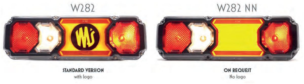 Feu arrière 5 fonctions LED W282 droit WAS7 2513A P WAS7