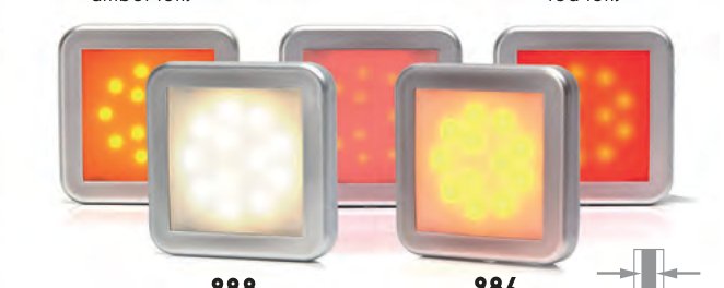 Feu de position blanc feux-position-gabarit WAS 987KR