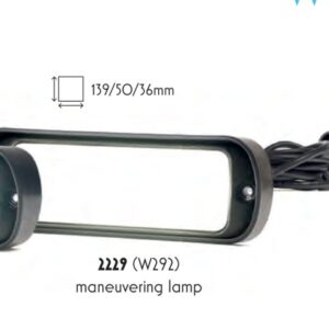 Feu maneuvering lamp feux-arriere WAS 2228 (W291)