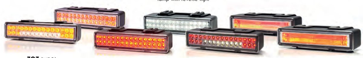 Feu arrière 3 fonctions multifunctional rear lamps WAS 747