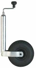 Roue jockey Ø 48 mm, roue 260 x 85 gonflable, 150 kg Winterhoff 1860908
