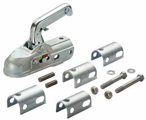 Tête d’attelage universelle WW 30-K+Z, Ø de timon 35-40-45-46-50-51 mm, PTAC maxi 3000 kg, boule 50 mm Winterhoff 1860801